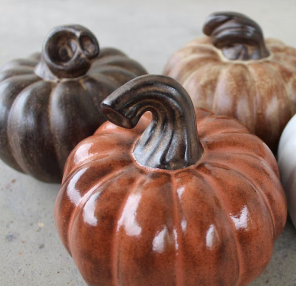 Stoneware Autumn Pumpkin Workshop  10-3pm Oct 18th (Mixed Ability)