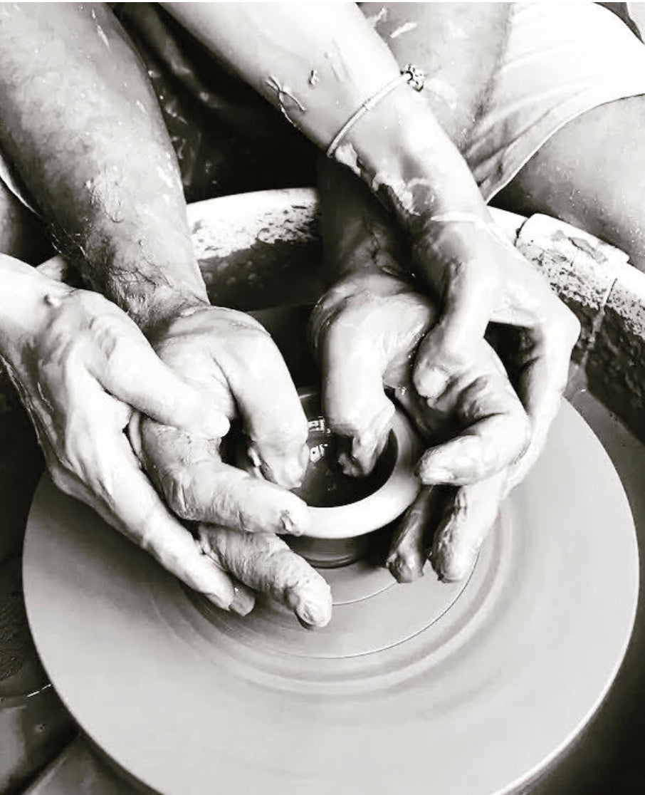 Valentine Tandem Pottery Throwing Workshop 14th February 6-8pm