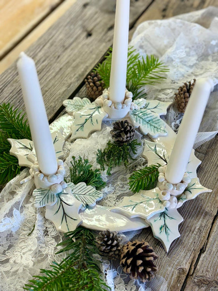 Christmas Clay Wreath Workshop Thursday 22nd October 10-12 noon